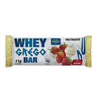 Whey Grego Bar Nutrata Morango com Chantilly 40g