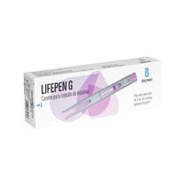 Caneta Lifepen G Para Injeção de Insulina Roxa