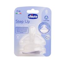 Bico Para Mamadeira Chicco Step Up +6 Meses 2 Unidades