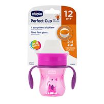 Copo Chicco 360 Perfect Cup Rosa 200ml