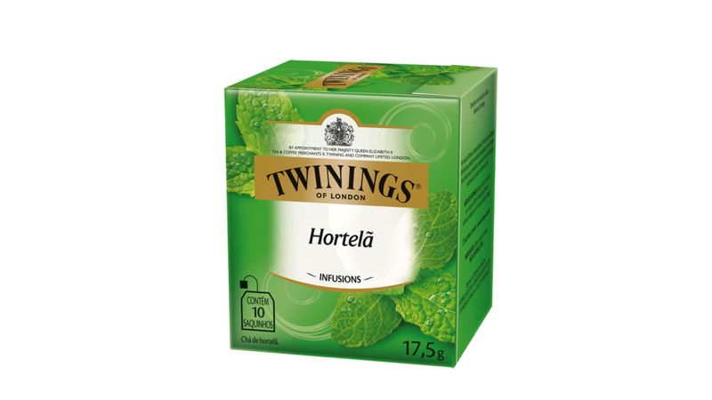 Ch Twinings Hortel 10 Unidades 17 5g