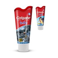 Gel dental Colgate Smiles Batman e Mulher Maravilha 100g