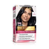 Tintura Loreal Imédia Excellence 1.0 - Preto