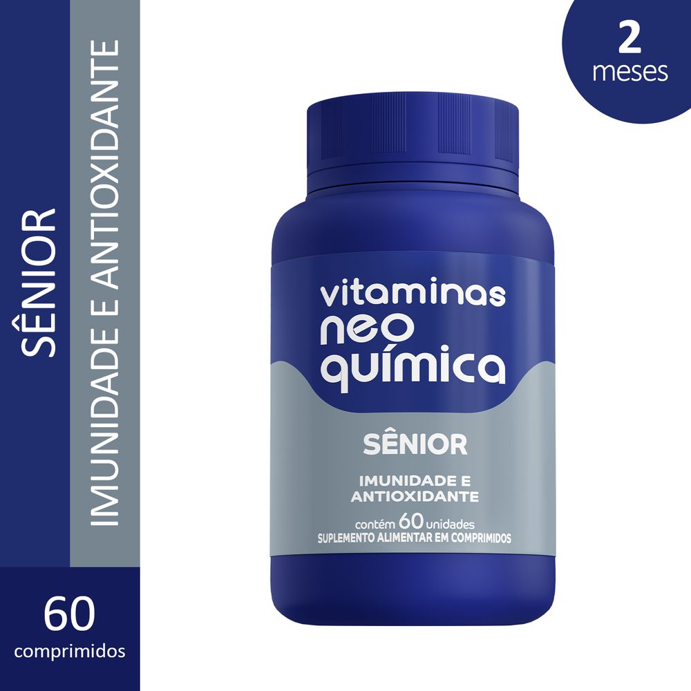 Vitaminas A-Z Senior 60 Comprimidos Multivitamínico Neo Química