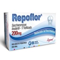 Repoflor 200mg Legrand 6 Cápsulas