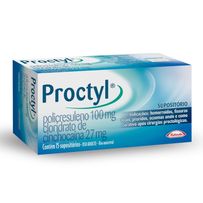 Proctyl Takeda 15 Supositórios