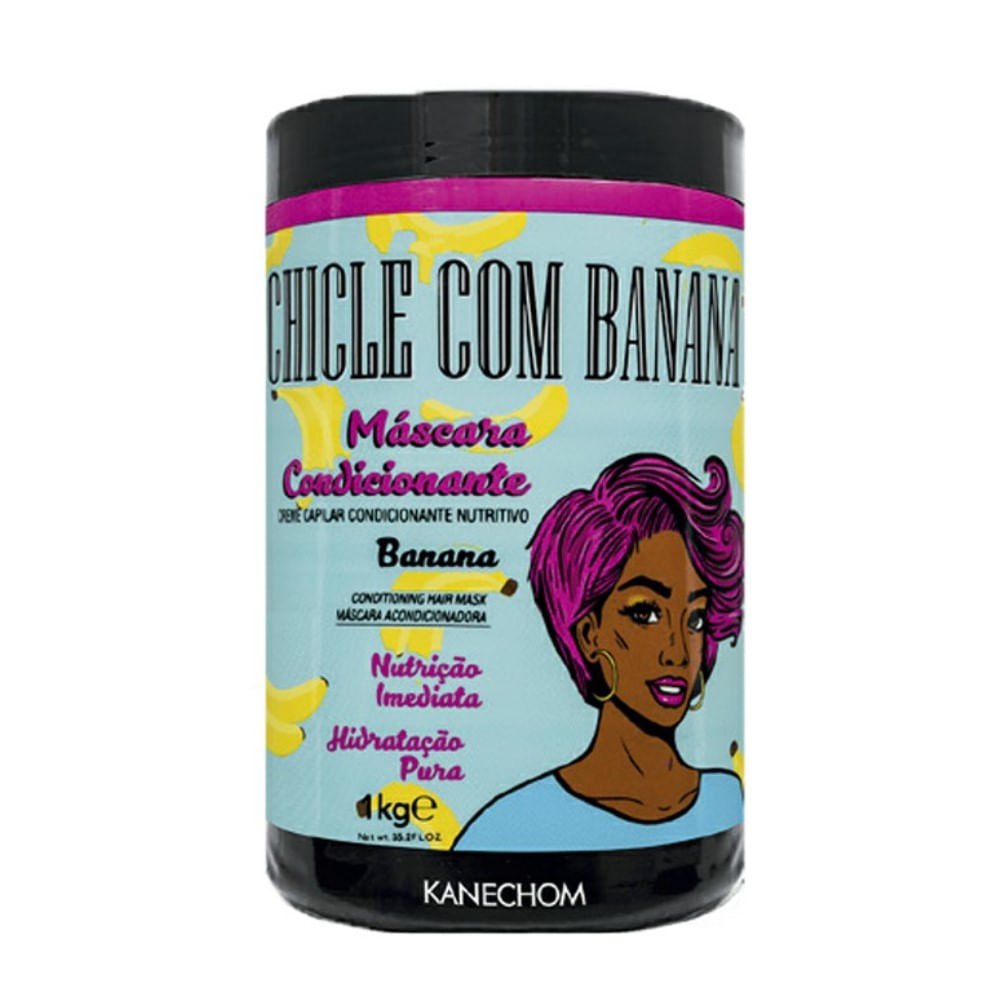 Máscara Condicionante Kanechom Chiclete com Banana 1Kg