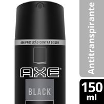 Desodorante Body Spray Aerosol AXE Black 150ml
