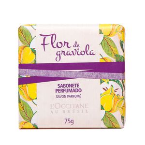 Sabonete em Barra L'Occitane Flor De Graviola 75g