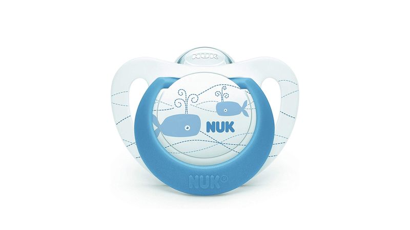 NUK CHUPETE GENIUS COLOR 0-6 MESES SILICONA 2 UNIDADES