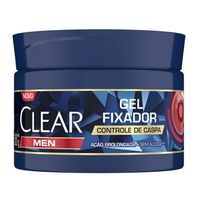 Gel Fixador Clear Men Controle De Caspa 300g