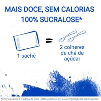Adoçante Em Pó Sucralose Finn 100 Envelopes 60g