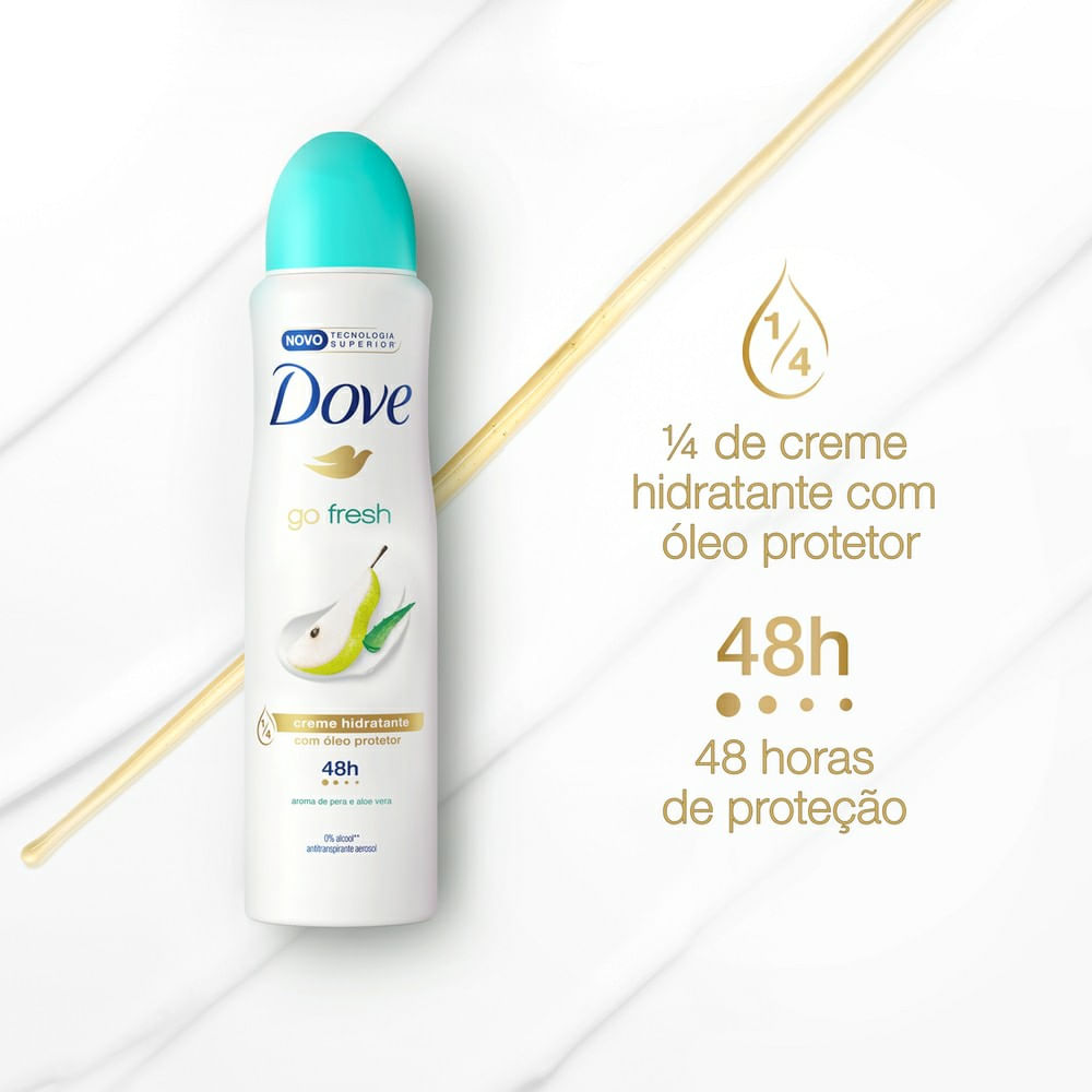 DOVE GO FRESH PERA E ALOE deodorante spray 150ml