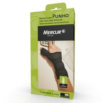 Órtese Mercur Punho Tala Polegar Esq Preto M