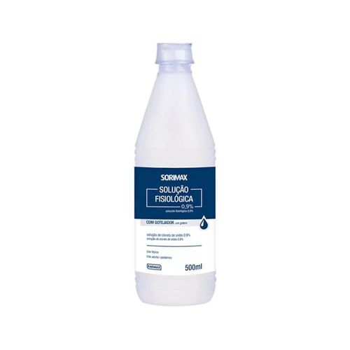 Soro Fisiológico 0,9% Sorimax 500ml