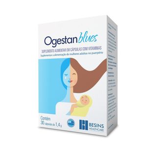 Suplemento Alimentar Ogestan Blues 30 Cápsulas
