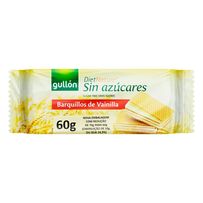 Biscoito Wafer Espanhol Gullón Zero Baunilha 60g
