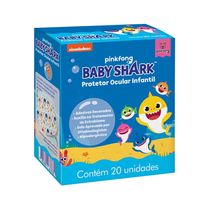 Protetor Ocular Infantil Baby Shark 20 Tiras