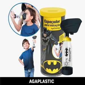 Espaçador Para Inalação  Agachamber Batman