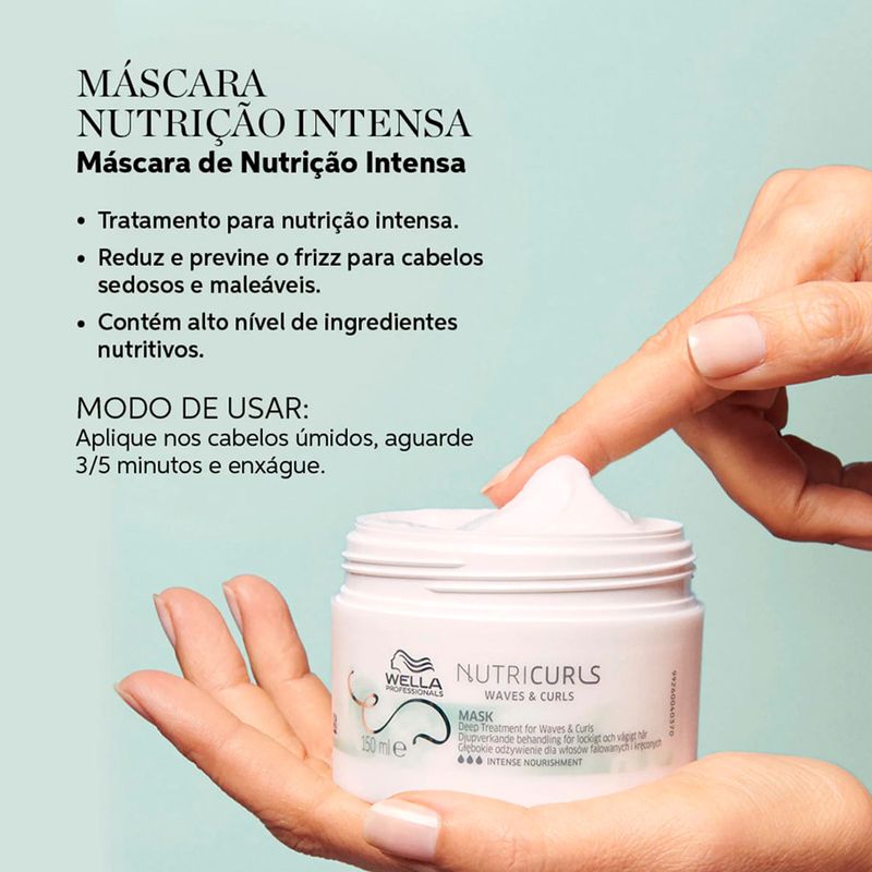 Kit Wella Professionals Nutricurls - Cachos Nutridos e Definidos (2 produtos)