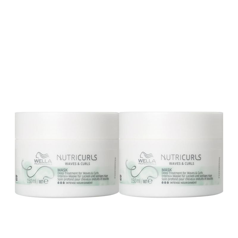 Kit Wella Professionals Nutricurls Máscara 150 Extra (2 unidades)