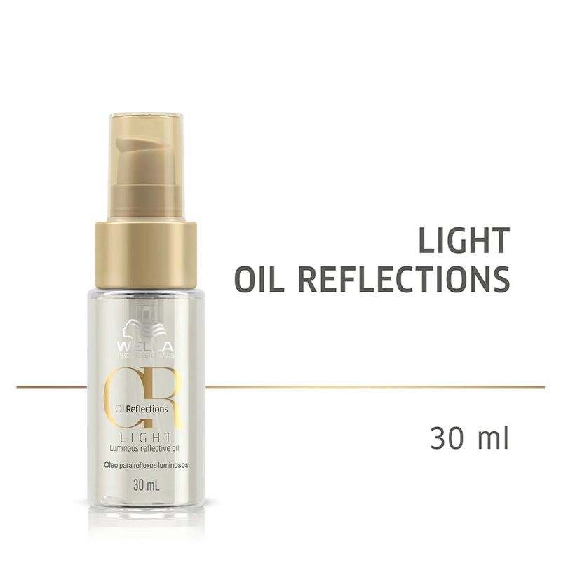 Wella Professionals Nutricurls Shampoo 250ml+Máscara Capilar 150ml+Oil Reflections  Light 30ml