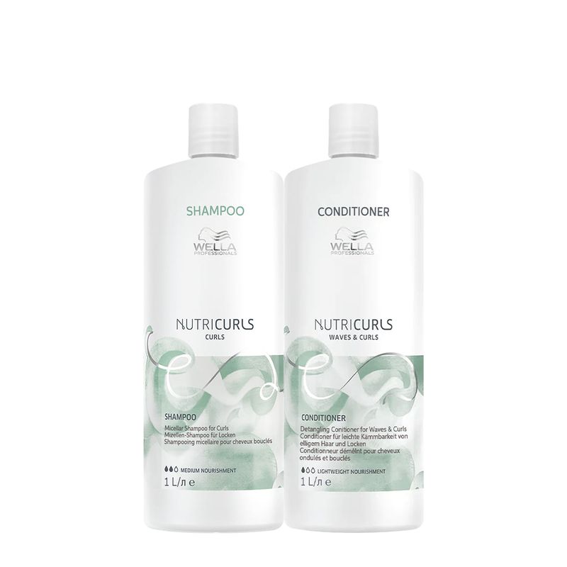 Wella Professionals Nutricurls Salon Duo (2 Produtos)