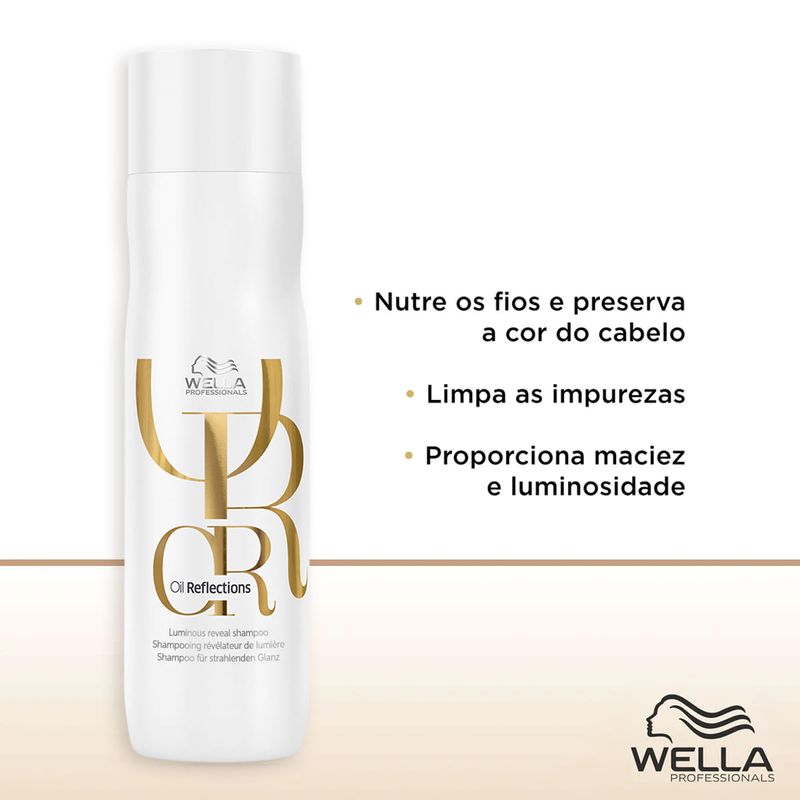 Kit Wella Professionals Oil Reflections Home Care Plus (3 produtos)