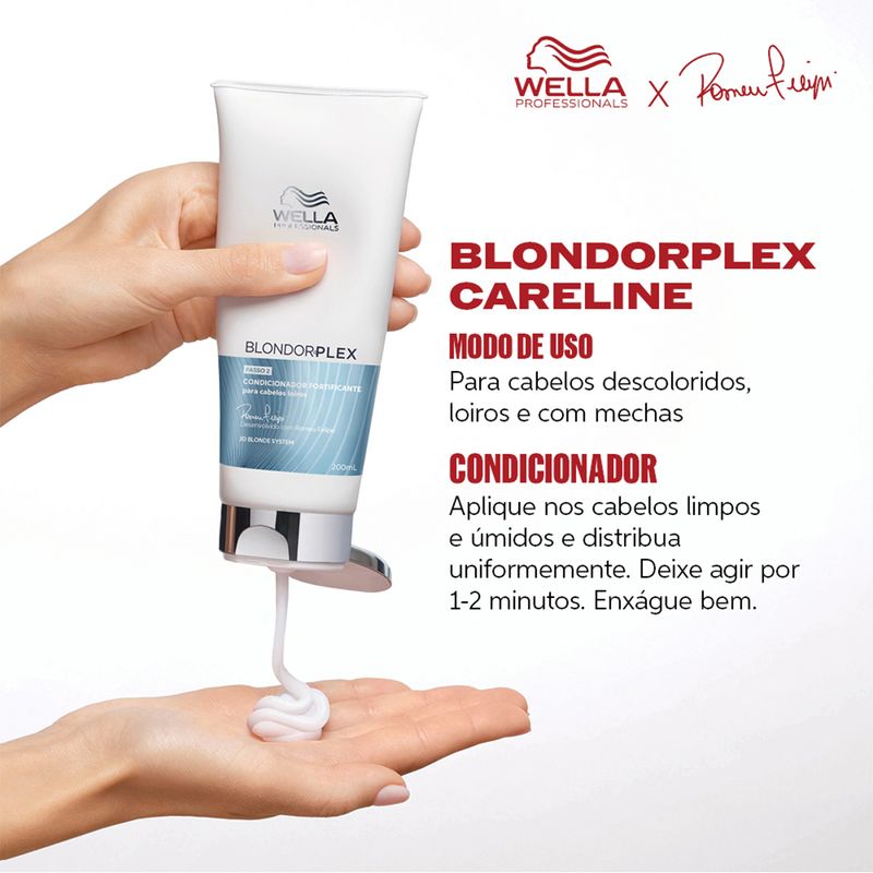 Kit Wella Professionals BlondorPlex Home Care (3 produtos)