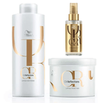 Wella Professionals Oil Reflections Shampoo 1L+Mascara 500g+Oil 100ml