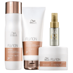 Wella Professionals Fusion Shampoo 250ml+Cond 200ml+Mascara 150ml+Oil Reflections Light 30ml