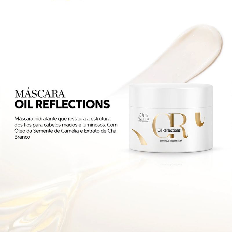 Kit Wella Professionals Oil Reflections Máscara 150 Extra (2 unidades)