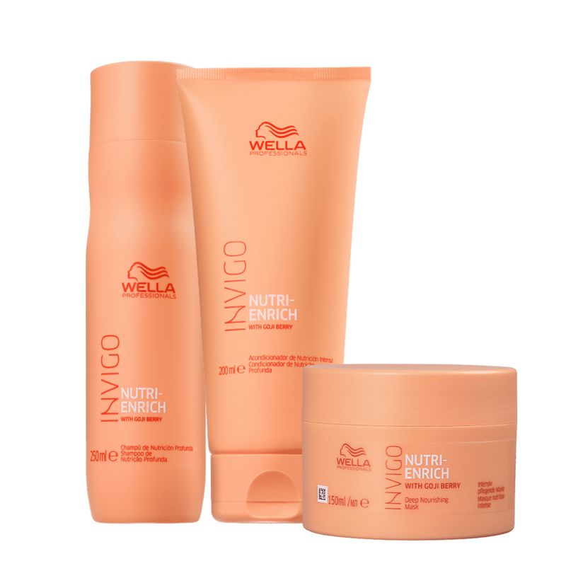 Wella Professionals Invigo Nutri-Enrich Trio Home Care (3 Produtos)