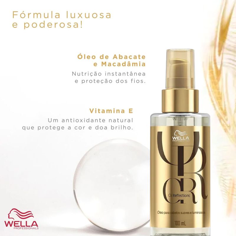 Kit Wella Professionals Oil Reflections Luminous Shampoo Oil (2 produtos)