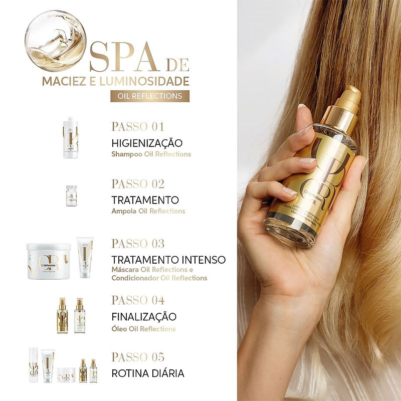 Kit Wella Professionals Oil Reflections Luminous Shampoo Oil (2 produtos)