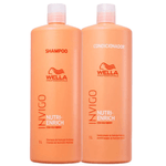 Wella Professionals Invigo Nutri-Enrich Shampoo+Condicionador 1L+Mascara 150ml