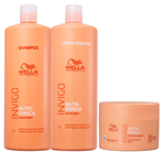 Wella Professionals Invigo Nutri-Enrich Shampoo+Condicionador 1L+Mascara 150ml