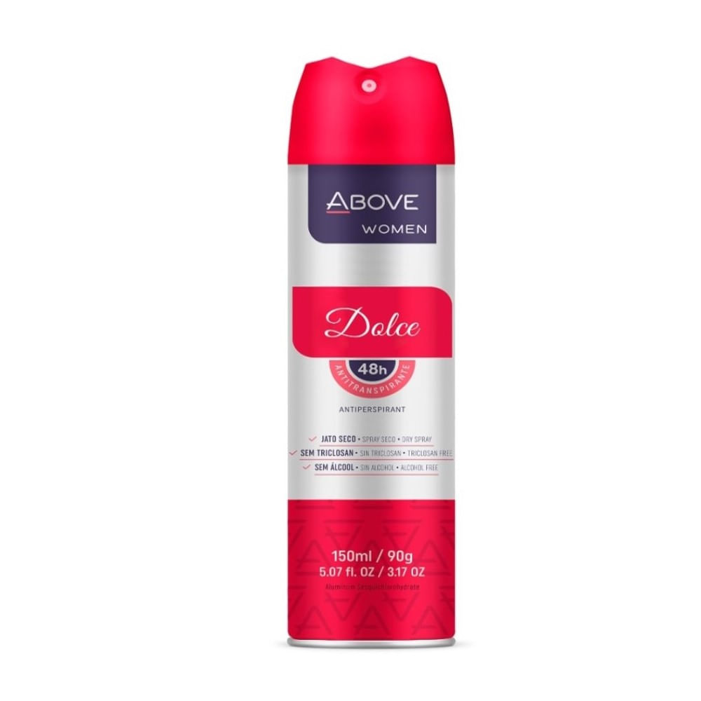 Desodorante Above Men Dolce 48h 150ml