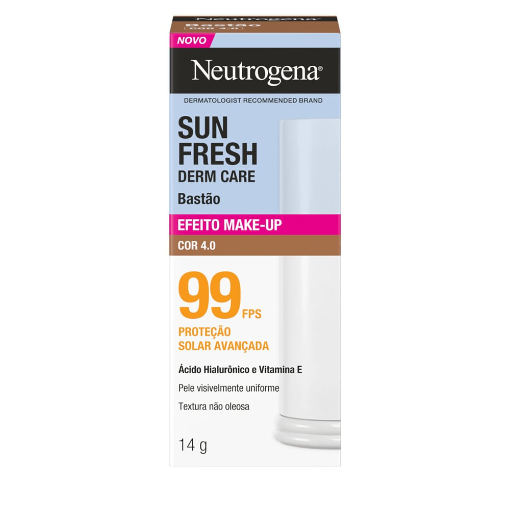 Neutrogena Bastão Sun Fresh Derm Care FPS99 cor 4.0 14G