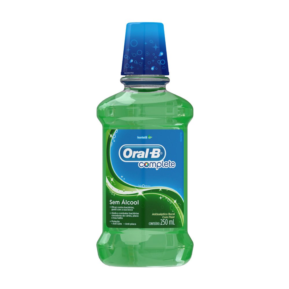 Antisséptico Bucal Oral-B Complete Hortelã 250ml