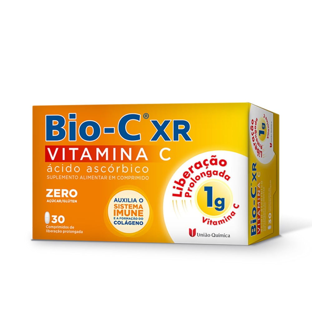 Brazil product data sample: Bio C Xr 30 Comprimidos