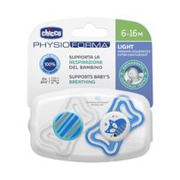 Chupeta Chicco Physio Light 6-16 Meses Azul 2 Unidades