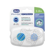 Chupeta Chicco Physio Light 6-16 Meses Azul 2 Unidades