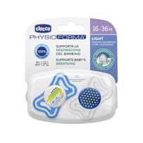 Chupeta Chicco Physio Light 16-36 Meses Azul 2 Unidades