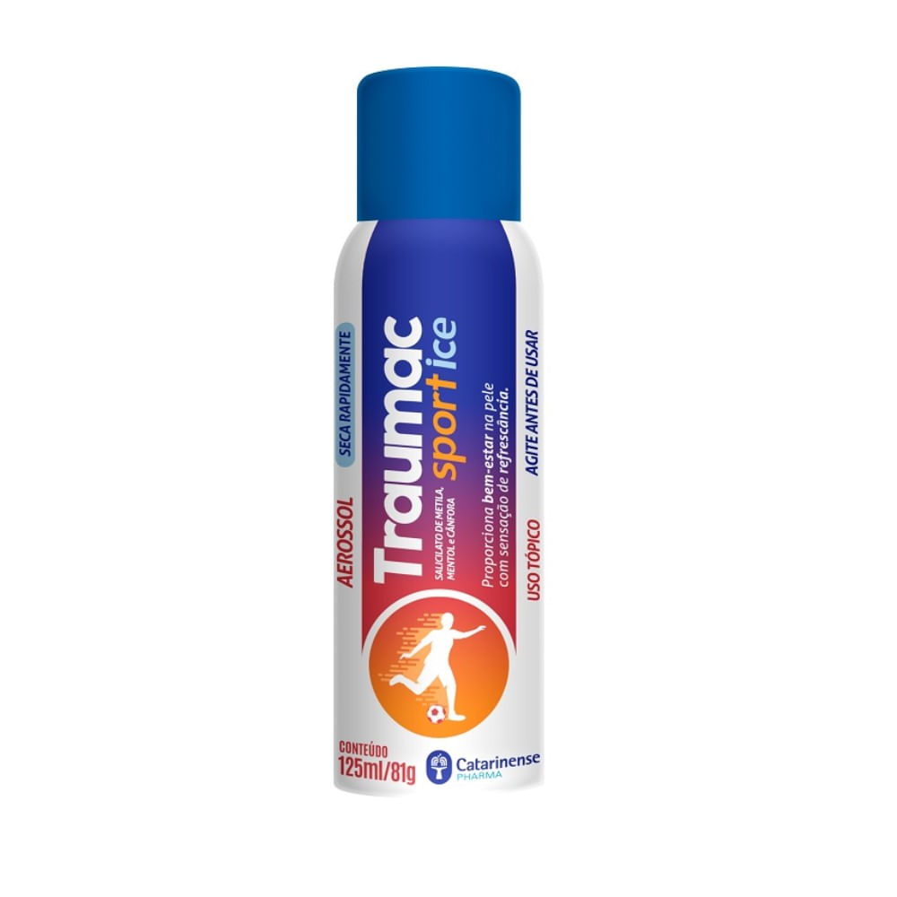 Aerossol Catarinense Traumac Sport Ice 125ml