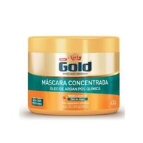Máscara Concentrada Capilar Niely Gold óleo De Argan Pós-química 430g