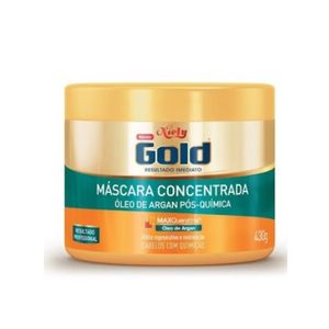 Máscara Concentrada Capilar Niely Gold óleo De Argan Pós-química 430g