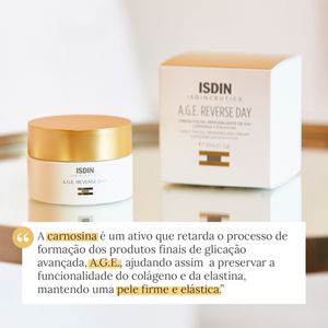 Creme Facial Anti-Idade Isdin Isdinceutics A.G.E.Reverse Day 50ml