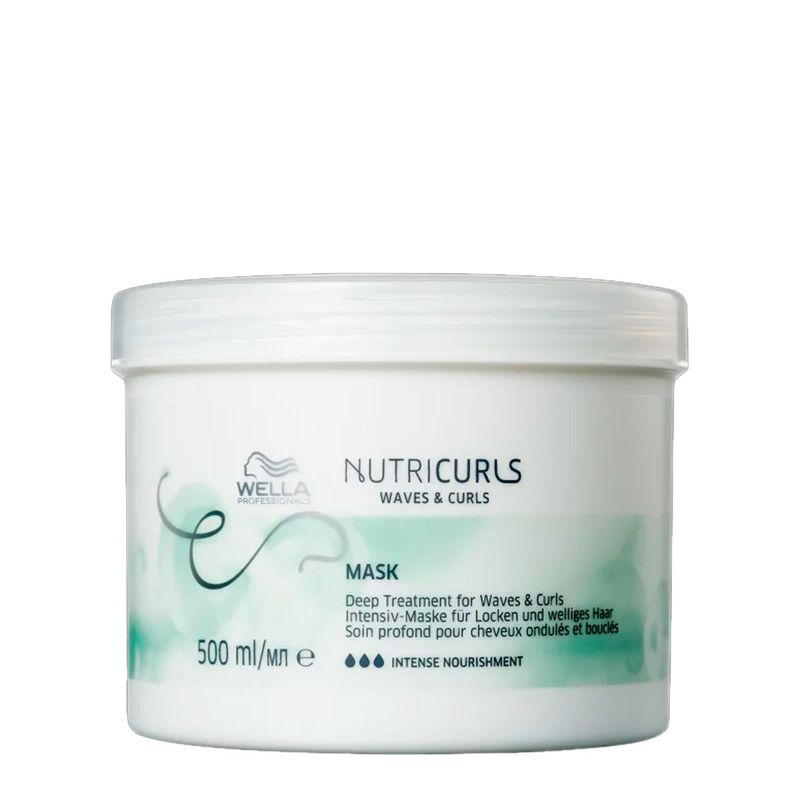Wella Nutricurls Cachos e Ondas  - Máscara Capilar 500ml