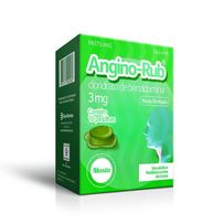 Angino-Rub 3mg Eurofarma Menta 16 Pastilhas